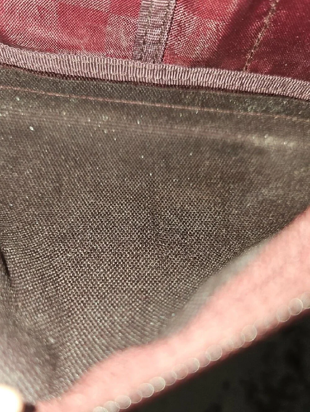 Vans Burgundy Everyday Backpack with Front Zip Pocket